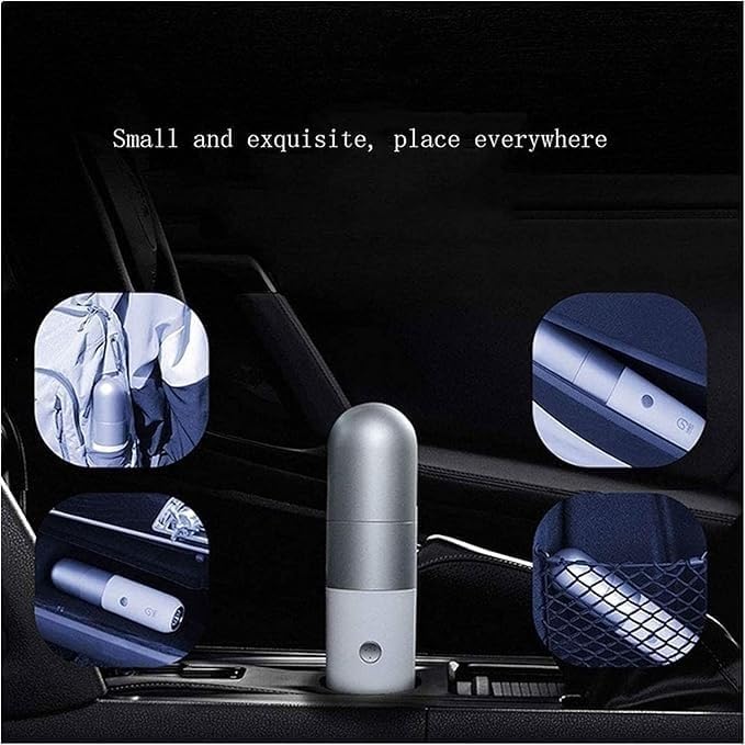 Handheld Vacuum, Handheld Vacuum Cordless Powerful Suction Lightweight Mini Vacuum Wet Dry Quick Charge Car Vacuum Cleaner for Pet Hair, Home Office and Car Cleaning