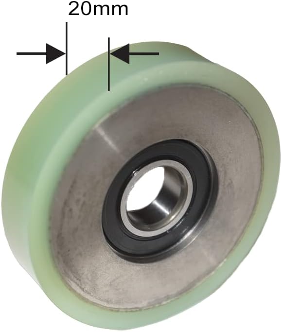 Dryer Drum Support Roller, Replaces 487137607 Electrolux-ELS, LaundryLux, Wascomat