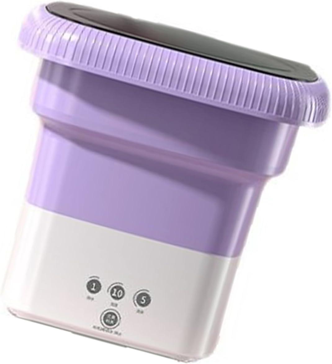 Small Folding Washing Machine Easy To Carry Clothes Washer Space Saving Washer For Camping Or Apartment Living Washing Machine