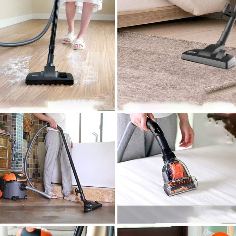 Hand Held Vacuum, Handheld Vacuum Cleaner, for Home Hard Floor Carpet Light Weight Power Strong Suction Powered Corded Canister Vacuum Cleaner,