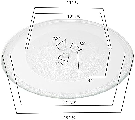 GLOB PRO SOLUTIONS - Microwave Glass Turntable Tray 4455915-4455919