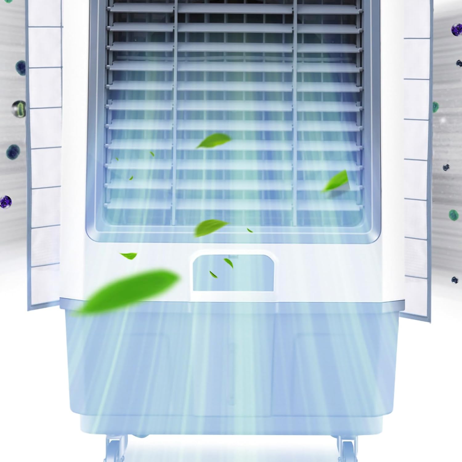 Small Portable Air Conditioner Portable Room Air Conditioners Portable Evaporative Air Cooler Hairstyle Air Cooler Three-speed Adjustment A 25.6 * 16.5 * 47.2 IN