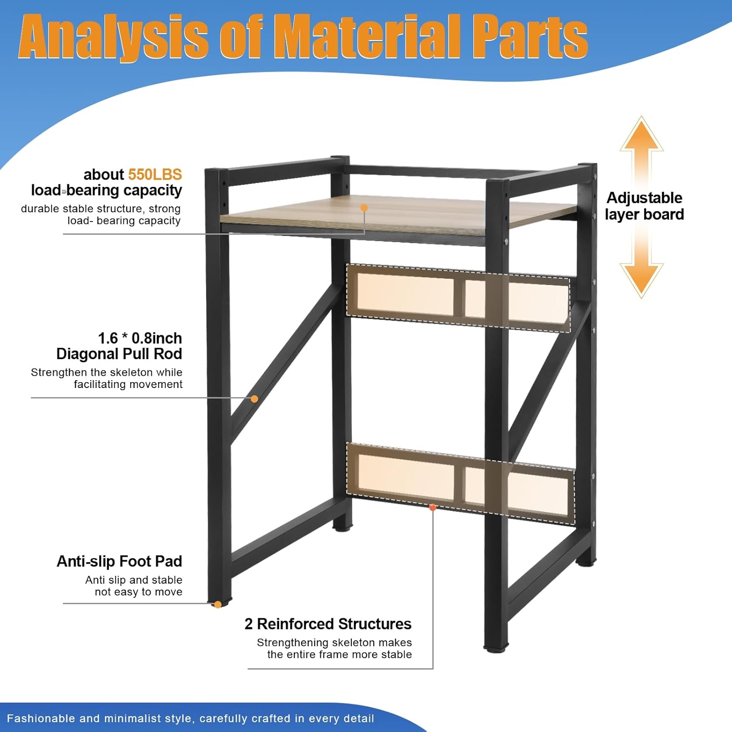 Washer Dryer Stacking Rack Stand, 39