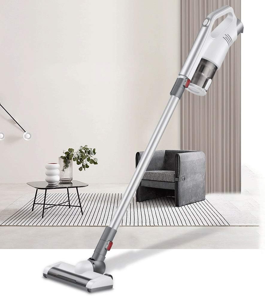 Wireless Vacuum Cordless Stick Vacuum Cleaner, Light Weight and Ultra-Quiet, Optimized Ultra Powerful Suction and Long Runtimes, Excellent for Multi-Surface and Pet Hair Cleaning