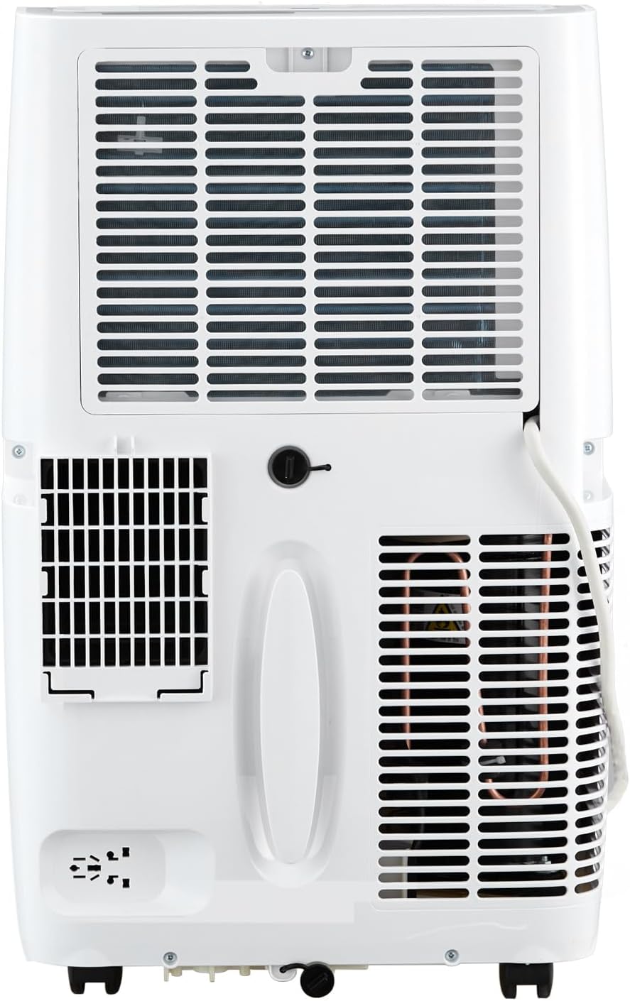 Portable Air Conditioner, 12000 BTU Portable AC Unit with Remote, Window kit, Pipe Cools up to 550 Sq. Ft for Home Office Dorms, White