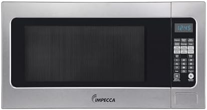 Impecca 2.2 Cu. Ft. Microwave Oven, Powerful 1200 Watts Countertop Microwave, 16.5