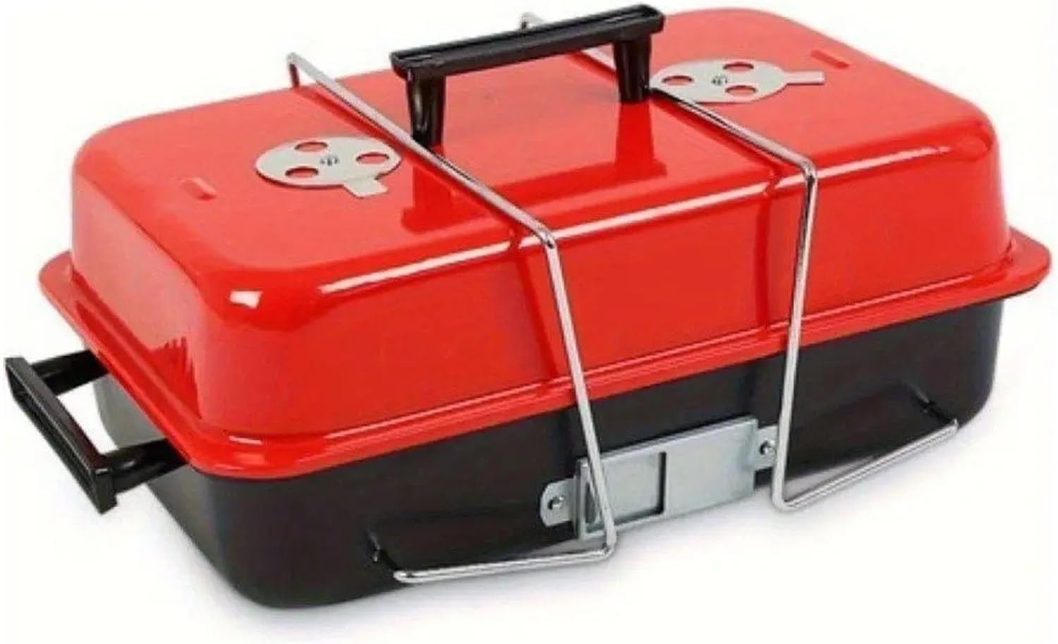 BBQ Portable Grill Tabletop Outdoor Barbecue Small BBQ Grill for Outdoor Cooking Backyard Camping Picnics Beach Accessories