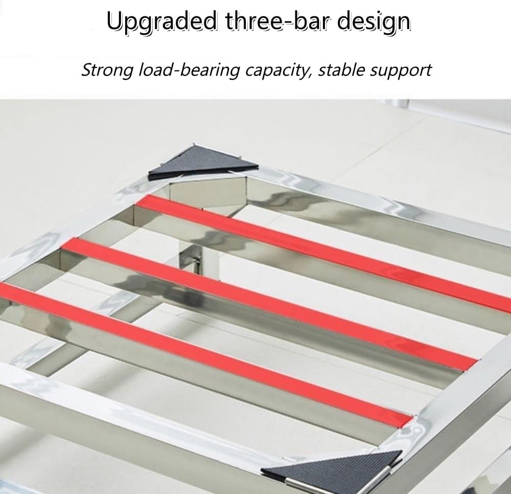 Stainless Steel Washing Machine Pedestal, Heavy Duty Appliance Riser for Washing Machine, Refrigerator, Laundry Pedestal for Washer and Dryer(60cm/23.6in)