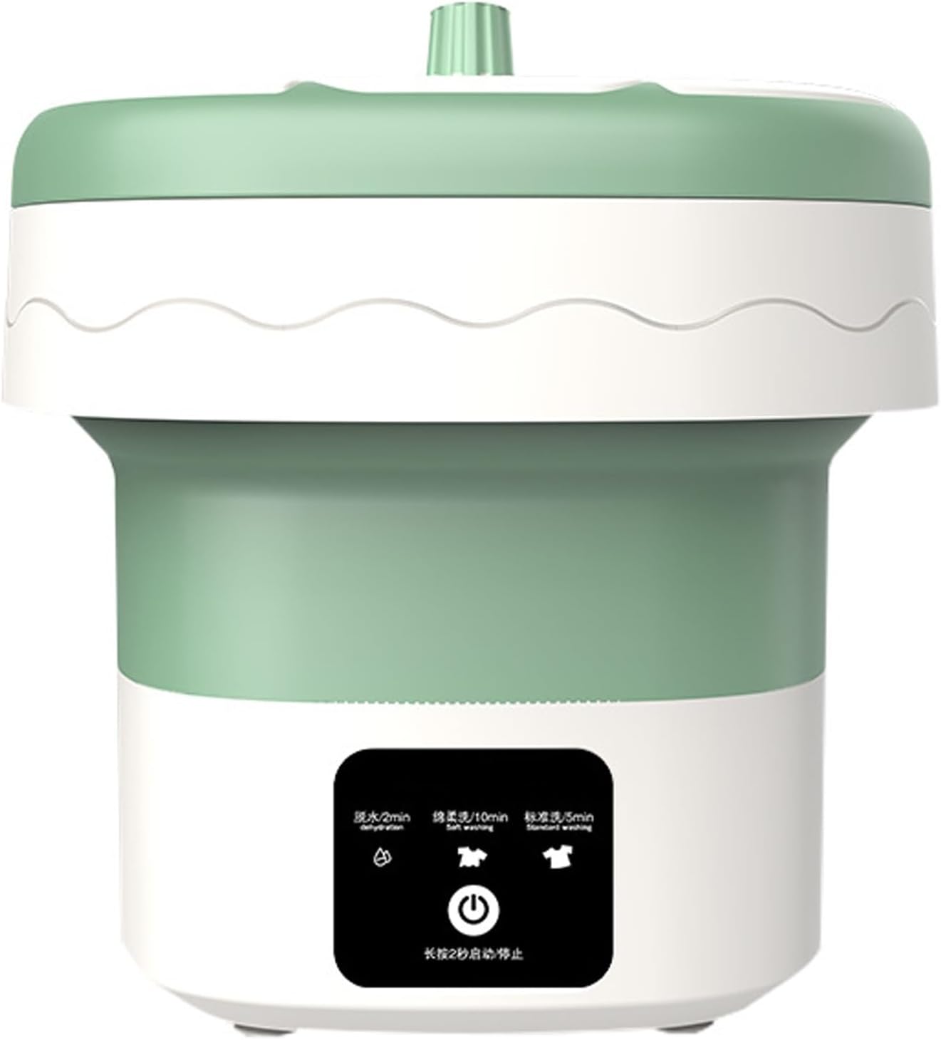 WHYATT Folding Washing Machine - Portable Washing Machine Baby Clothes Socks Underwear Towels Washing Machine Applicable