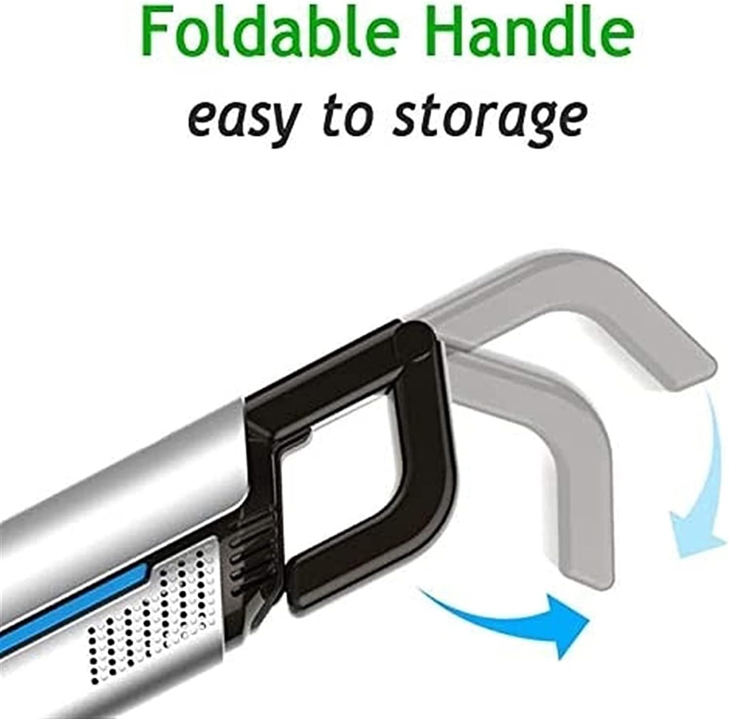 Cordless Vacuum, Handheld Vacuum Cleaner with Power Suction, Rechargeable Wet & Dry Hand Vac for Car/Home/Kitchen, Washable HEPA Filter, Quick Charge Energy Saving and Aafety