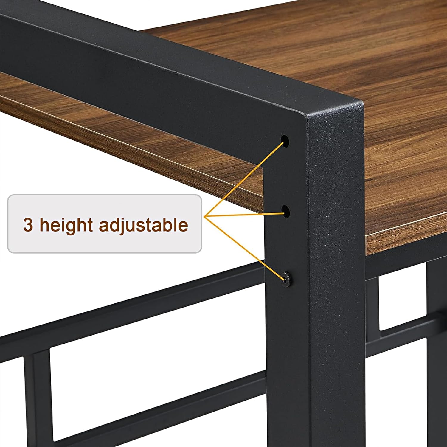 Washer Dryer Stacking Rack, 771lbs Capacity Heavy Duty Washer and Dryer Stacking Stand, 3 Adjustable Height Washing Machine Shelf forLaundry Rooms Bathrooms Balconies (Black)