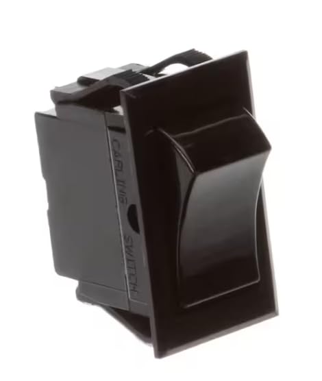 Fits Tri-Star Manufacturing 1438R Switch Rocker On/Off Black 10 Amp 250V Convection Oven