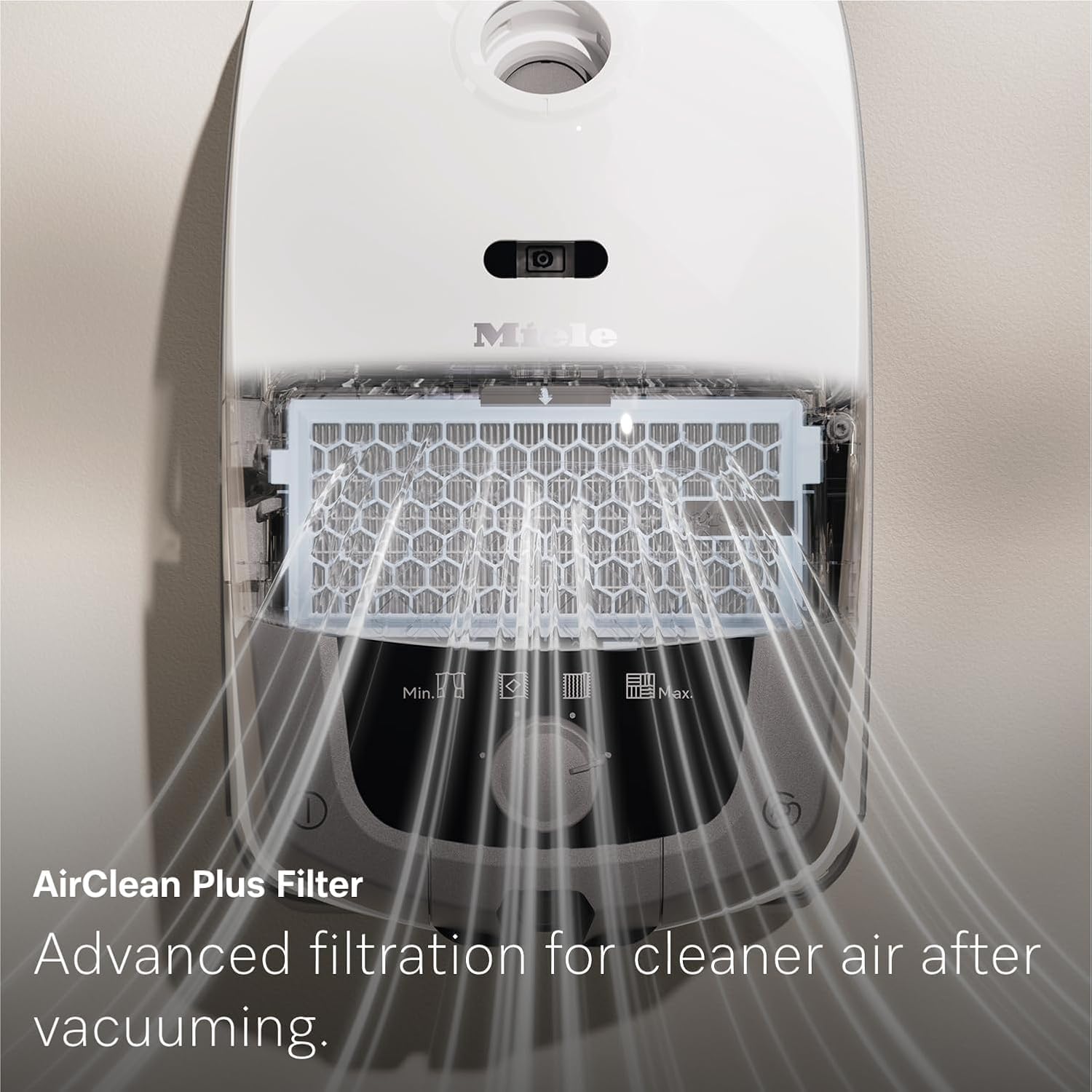 Miele Guard S1 Electro Bagged Canister Vacuum Cleaner, AirClean Plus Filtration, SEB 217-3 Electrobrush & SBB 300-3 Parquet Twister, 1200W Powerful Suction, Compact & Lightweight, Casa Grey