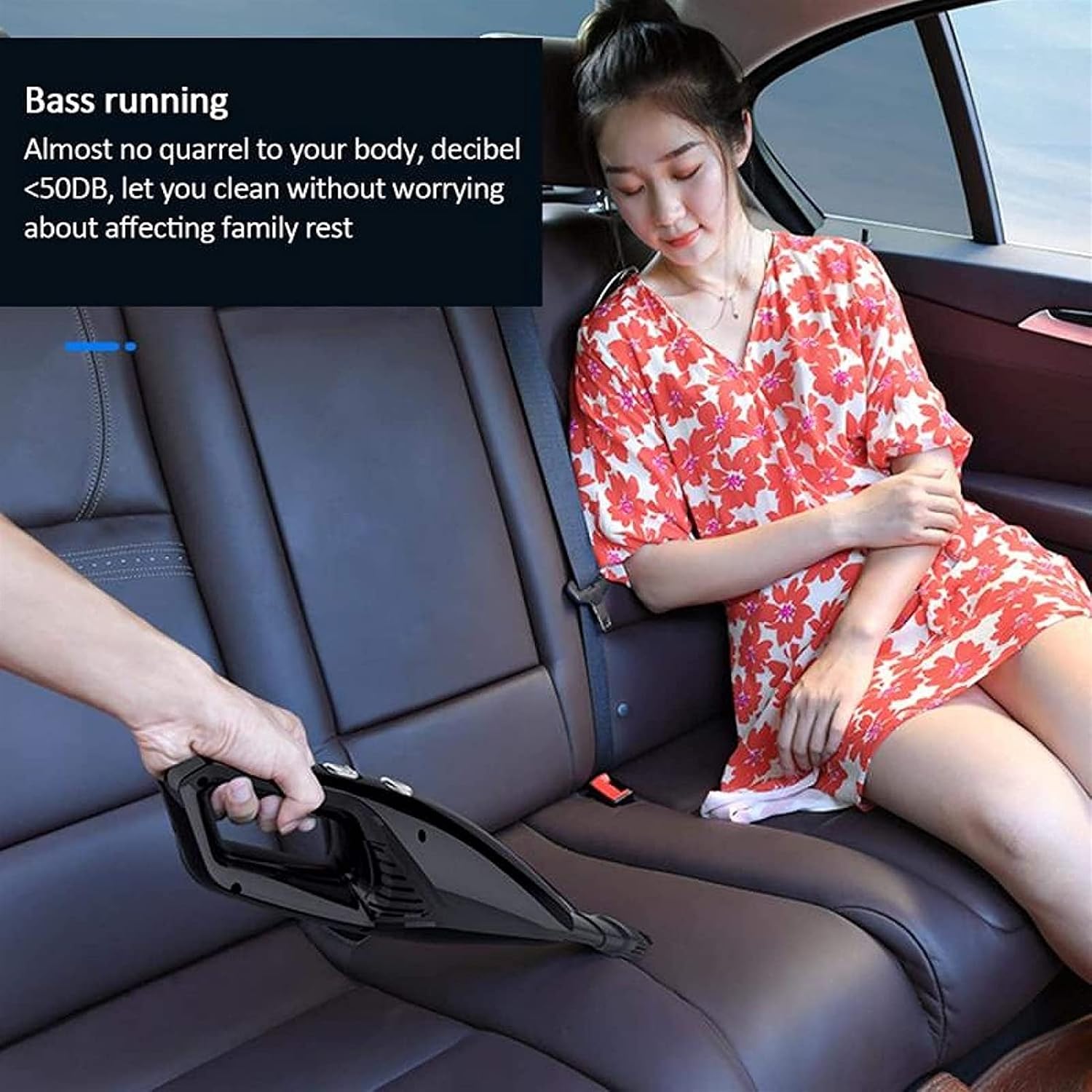 Handheld Vacuum, Cordless Handheld Vacuum, 5000PA Portable Hand Vacuum Cleaner for Pet Hair, Home, and Car Cleaning Vacuum Cleaner