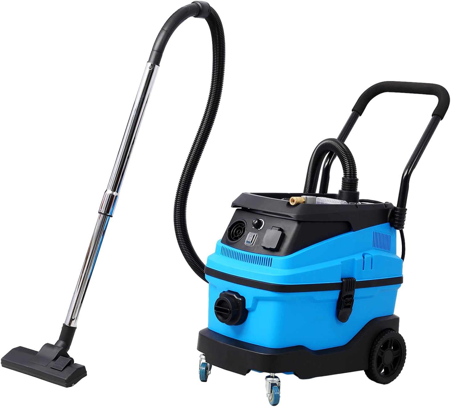 Wet Dry Blow Vacuum 3 in 1 Shop Vacuum Cleaner with More Than 18KPA Powerful Suction Great for Garage, Home, Workshop, Hard Floor and Pet Hair 8 Gallon Large Capacity 6 Peak Hp 1200W