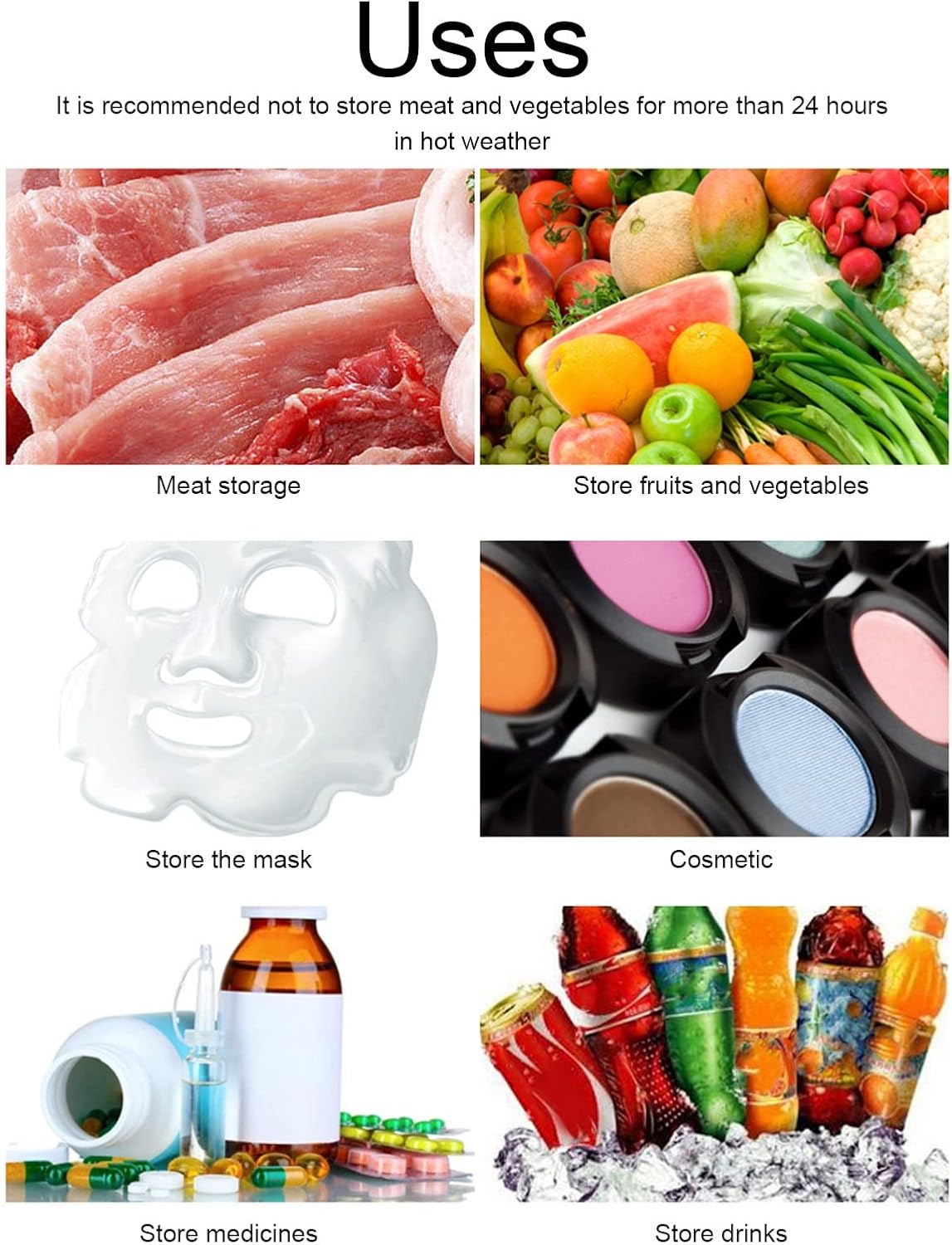 Pilipane Car, Portable Mini Fridge 4 Liter, Office Desk & College Dorm Room, Small Refrigerator Cooler for Food, Drinks, Beauty & Makeup, Skincare Mini Fridge for Bedroom(Pink)