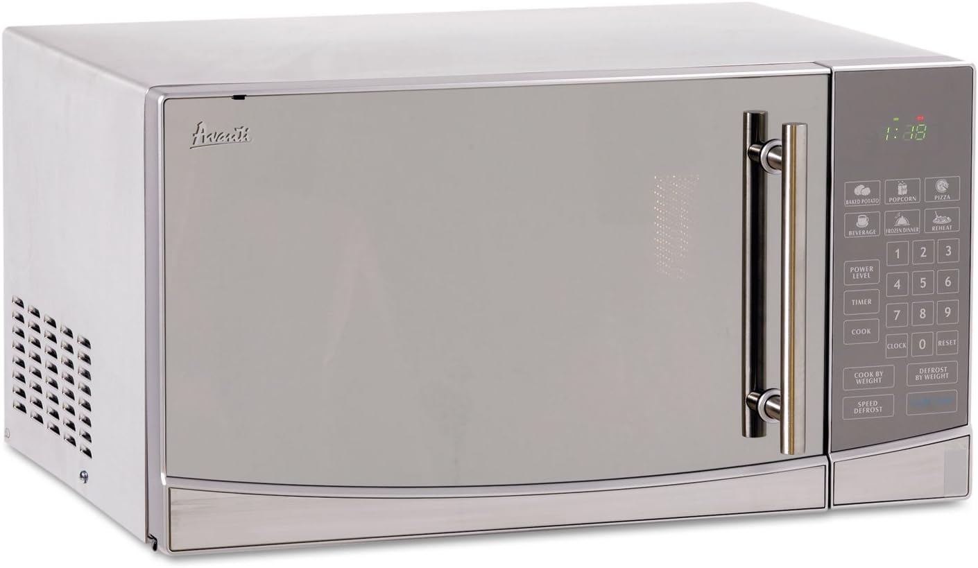 Avanti MO1108SST 1.1 Cubic Foot Capacity Stainless Steel Touch Microwave Oven, 1000 Watts