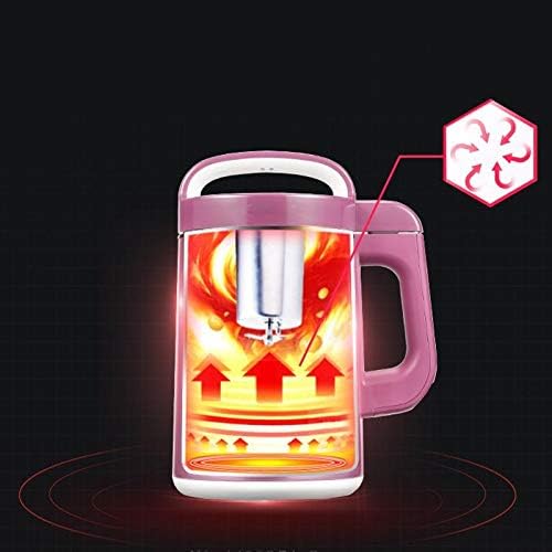 Automatic Soybean Milk Machine Soymilk Maker Blenders Food Grade Stainless Steel Easy Clean with Multi-Function Panel