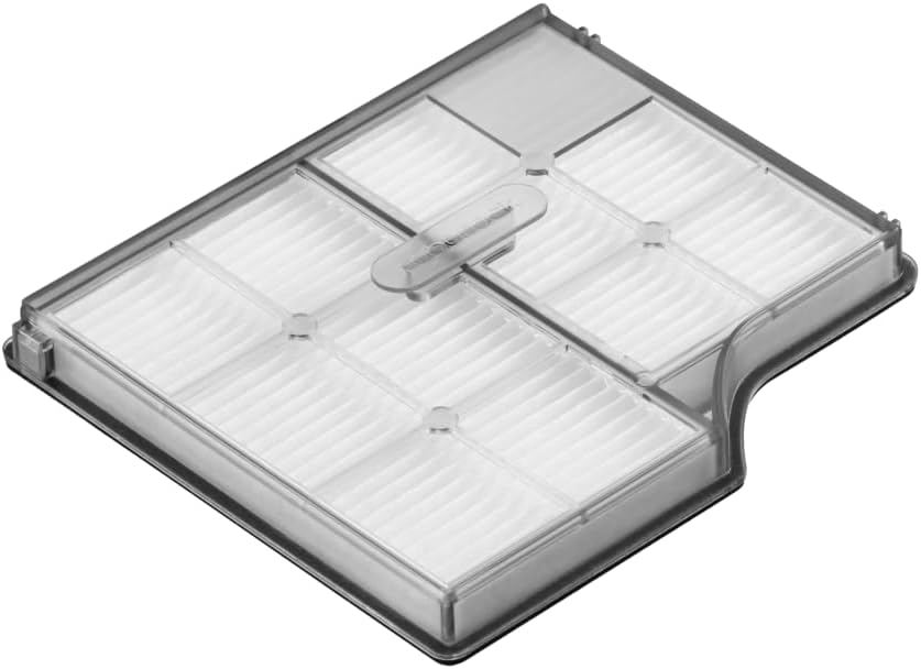 roborock Saros 10 Robot Vacuum and Mop Black with 2 Pack Washable Filters