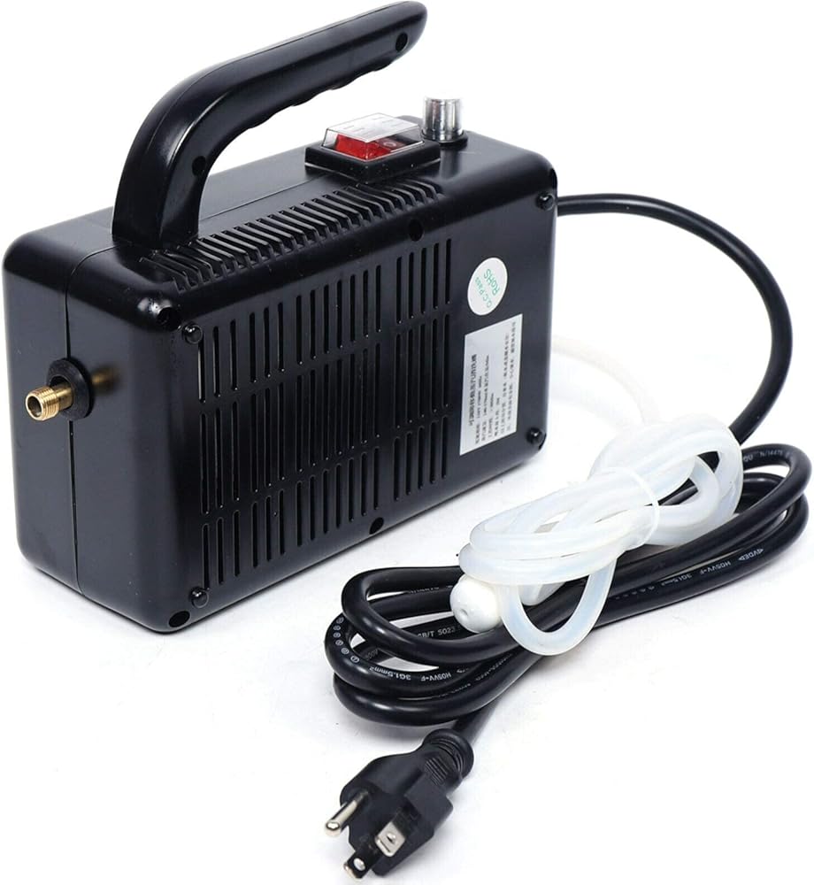 Gdrasuya10 1600W Black Steam Cleaner High Pressure Handheld Steam Cleaner Cleaning Machine Kit