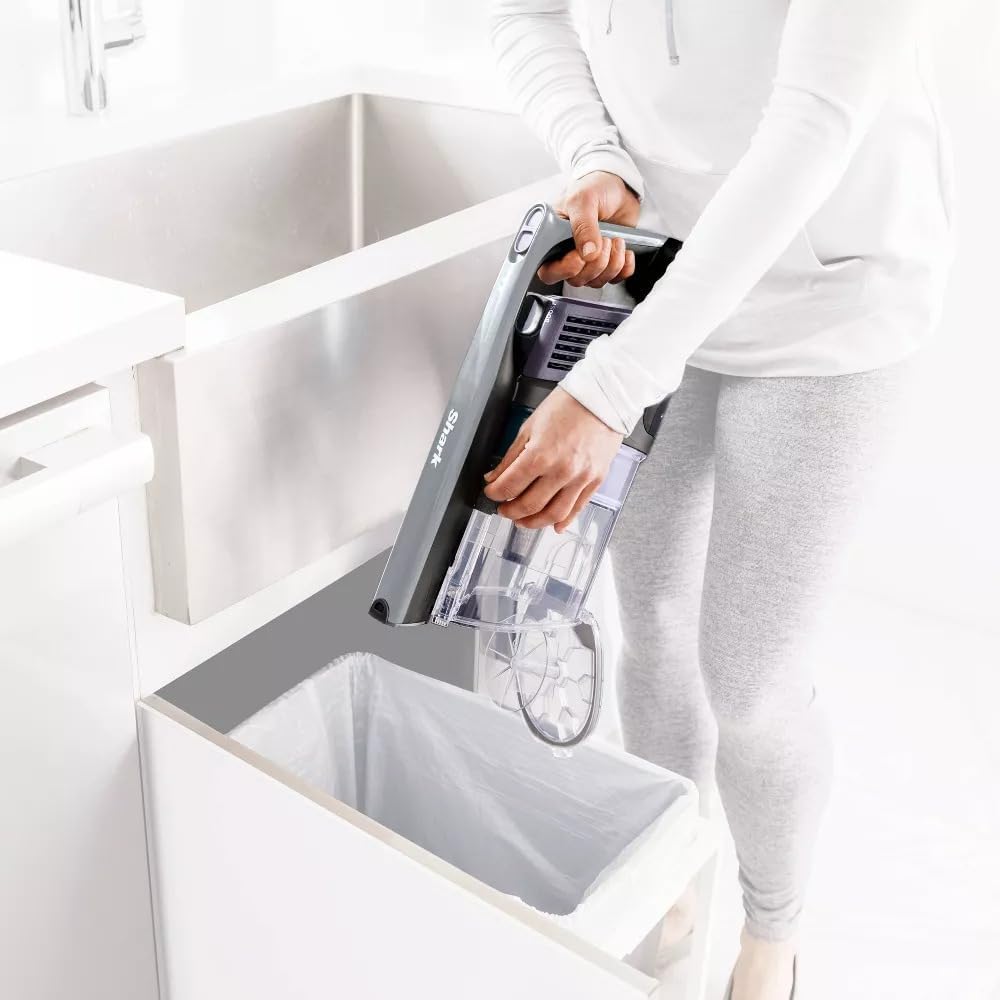 SHARK IX141 H Pet pro truepet duoclesn Cordless Stick Vacuum with Anti-Allergen Complete Seal Purple (IX141 H - Purple) (Renewed)