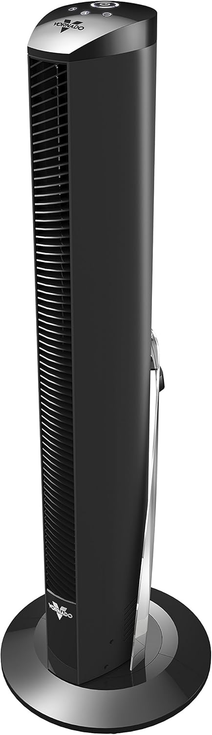 Vornado OSCR37 Oscillating Tower Fan and Air Circulator with Remote, Smooth Oscillation, Timer and Touch Controls, 37-Inch (Renewed)