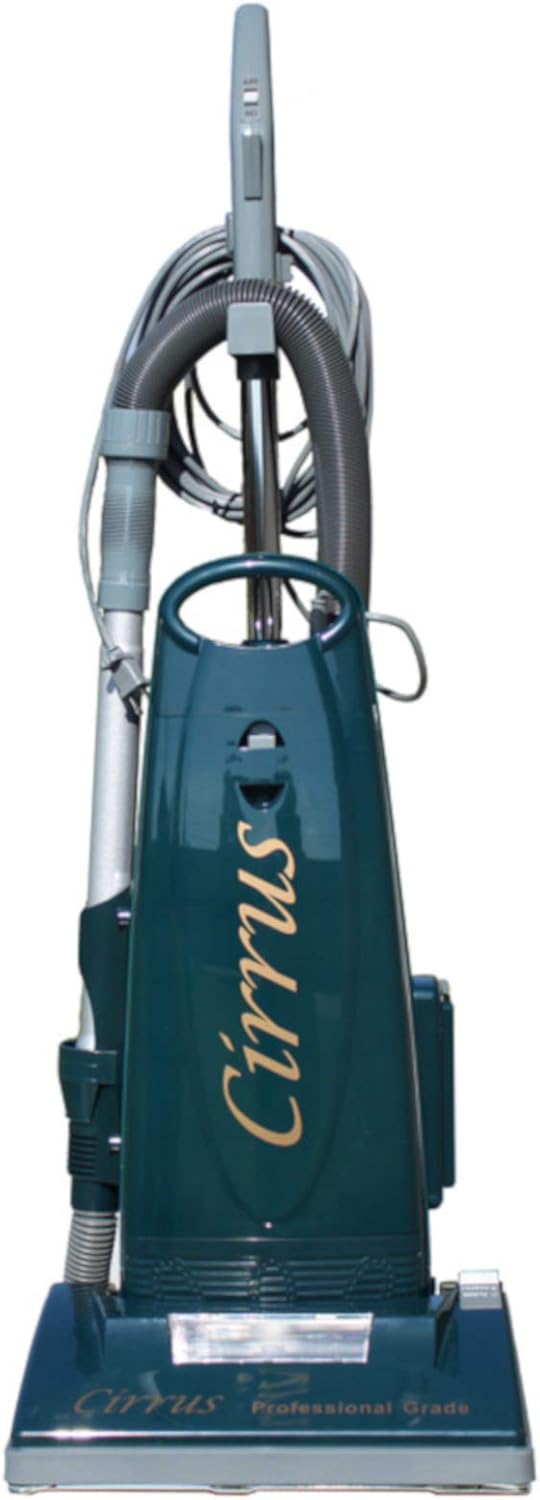 Cirrus CR79 Performance Bagged Upright Vacuum Cleaner | 33' Power Cord, Metal Telescopic Wand, 14