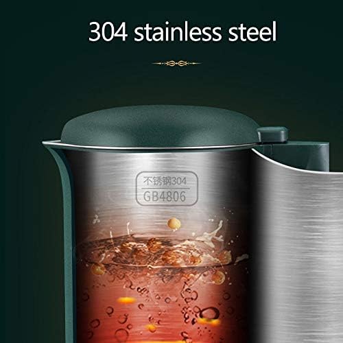 Soymilk Maker Machine Electric Juicer Blender Heatable Soya-Bean Milk Rice Paste Maker Free-filter Automatic Clean 350ml(black-JoJo's Bizarre Adventure1)