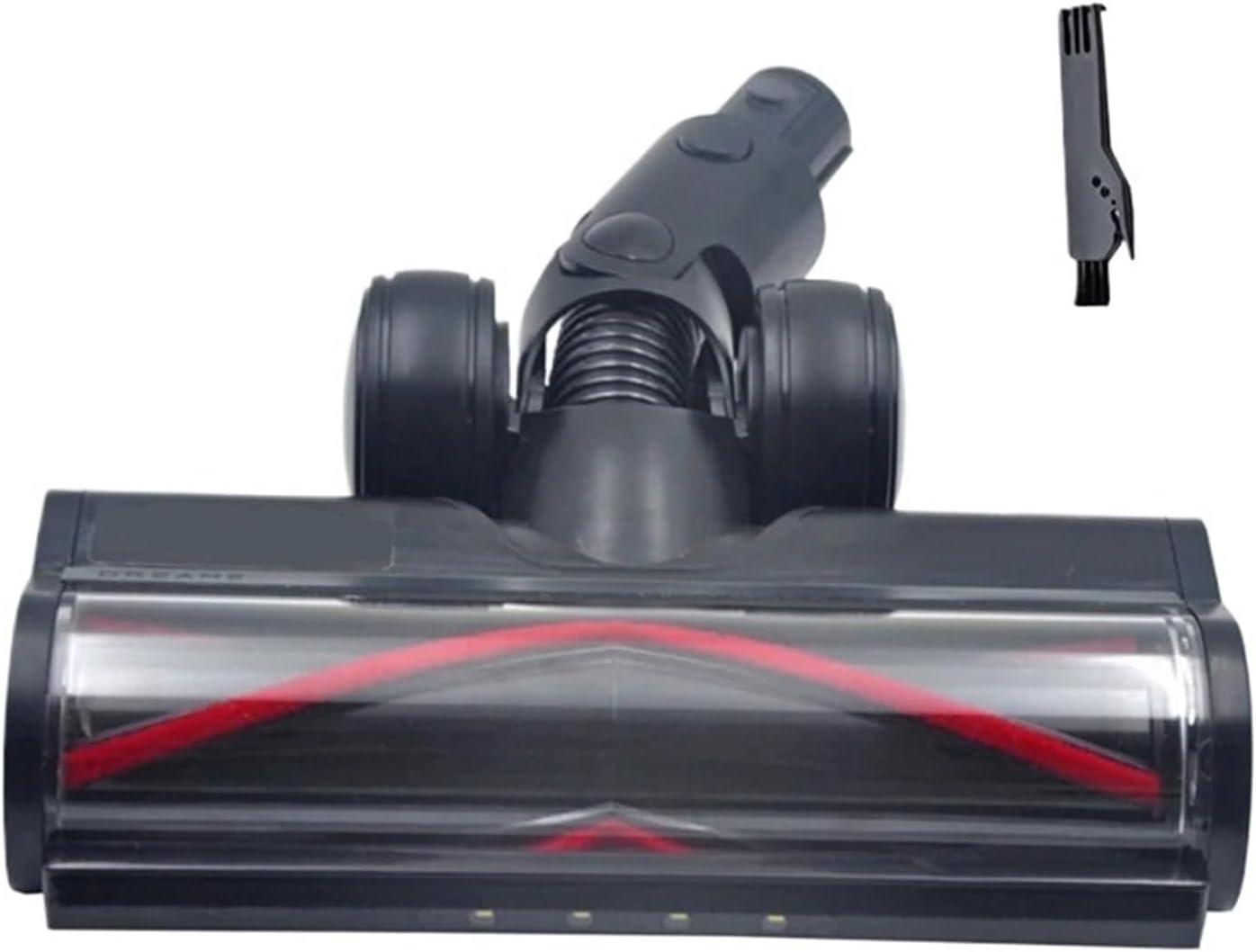 Compatible for Dreame R10 R20 R30 T20 T30 H10 S10 Z10 Vacuum Cleaner LED Hardwood Floor Brush Head