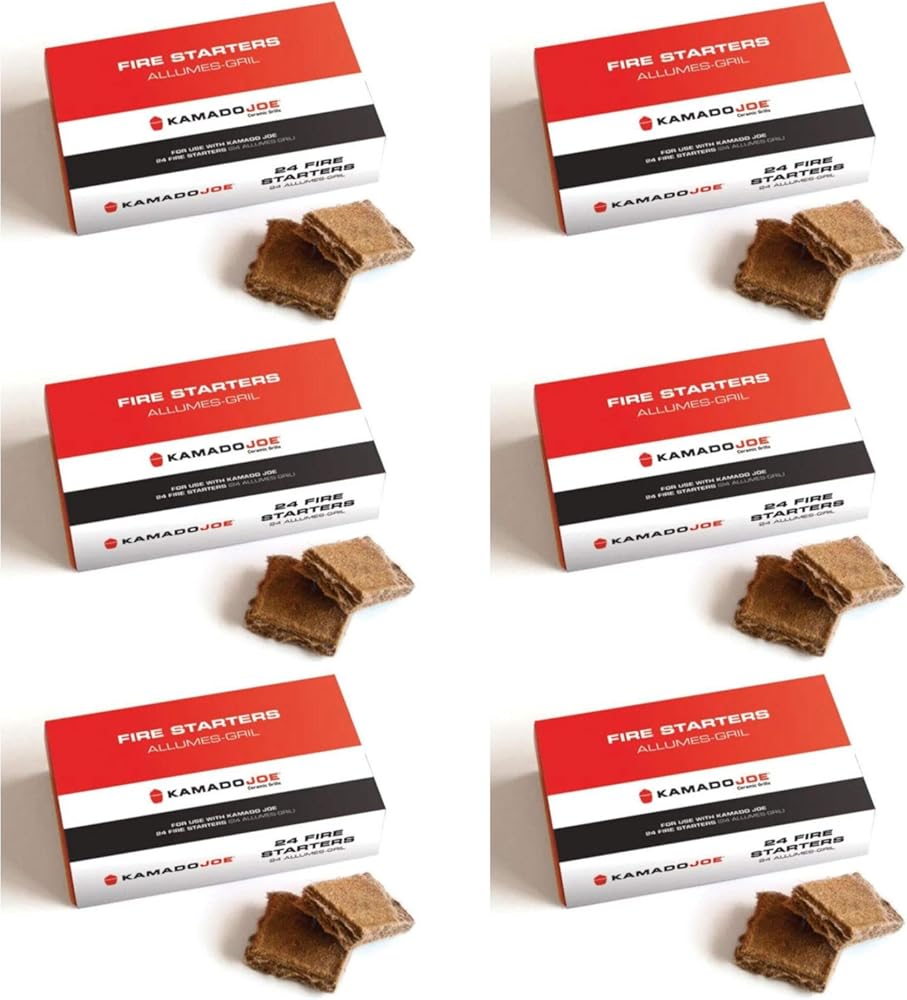 Kamado Joe Chemical Free Odorless Outdoor Grill Fire Starter Cube (144 Pack)