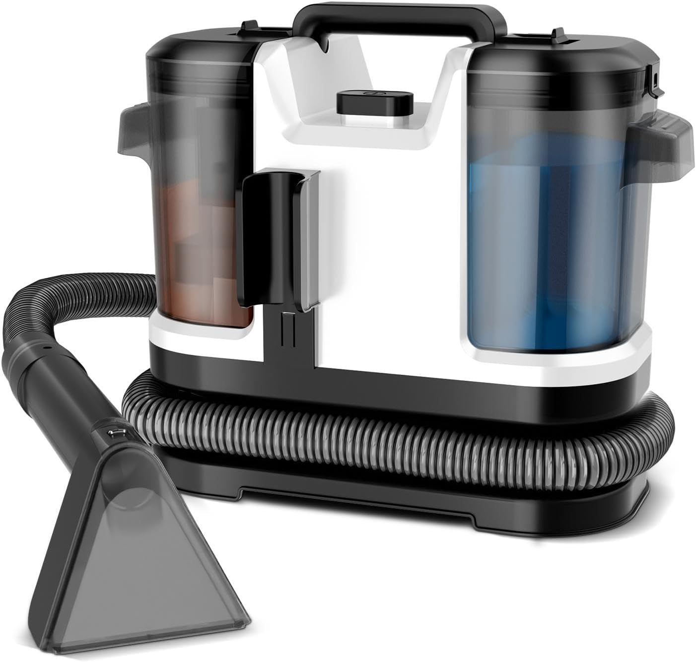 Portable Carpet Cleaner, 25Kpa Powerful Suction Spot Cleaner Machine, Upholstery Cleaner Machine, Home, Sofa, Car Cleaner, C5-White