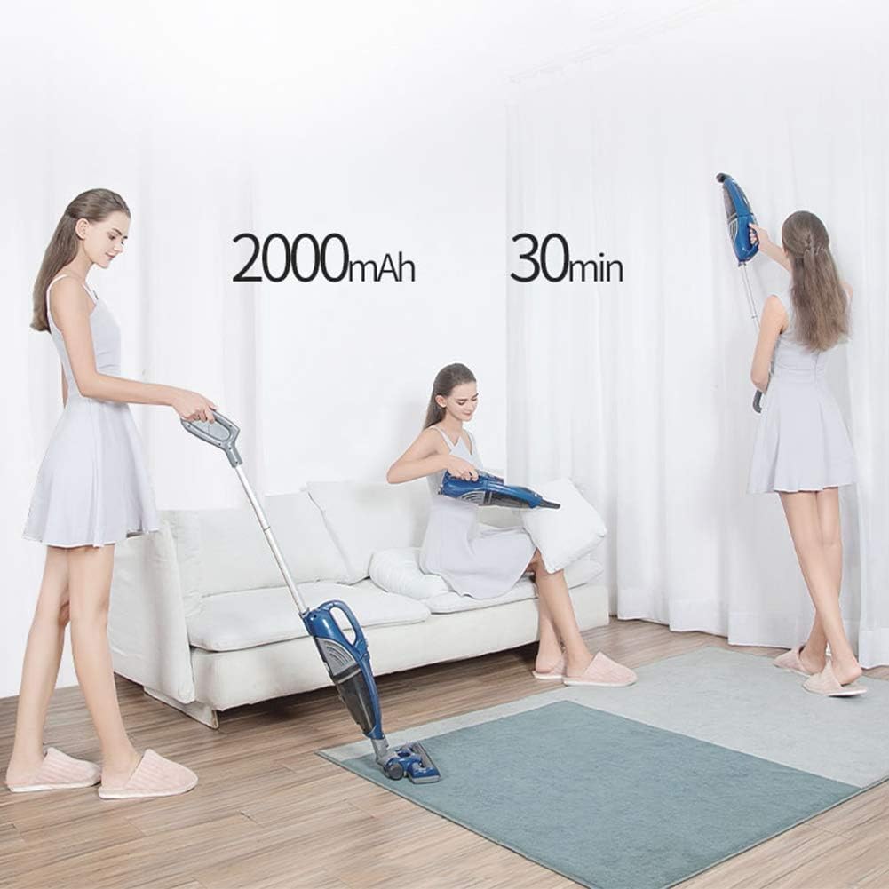 Handheld Vacuum Clean,Upright Vacuum Cleaner Cordless Stick Vacuum Cleaner 2 in 1 Stick and Handheld Vacuum with 9KPa Powerful Suction, Up to 30 Mins Working Time, Lightweight Wet Dry Vacuum for Carpe