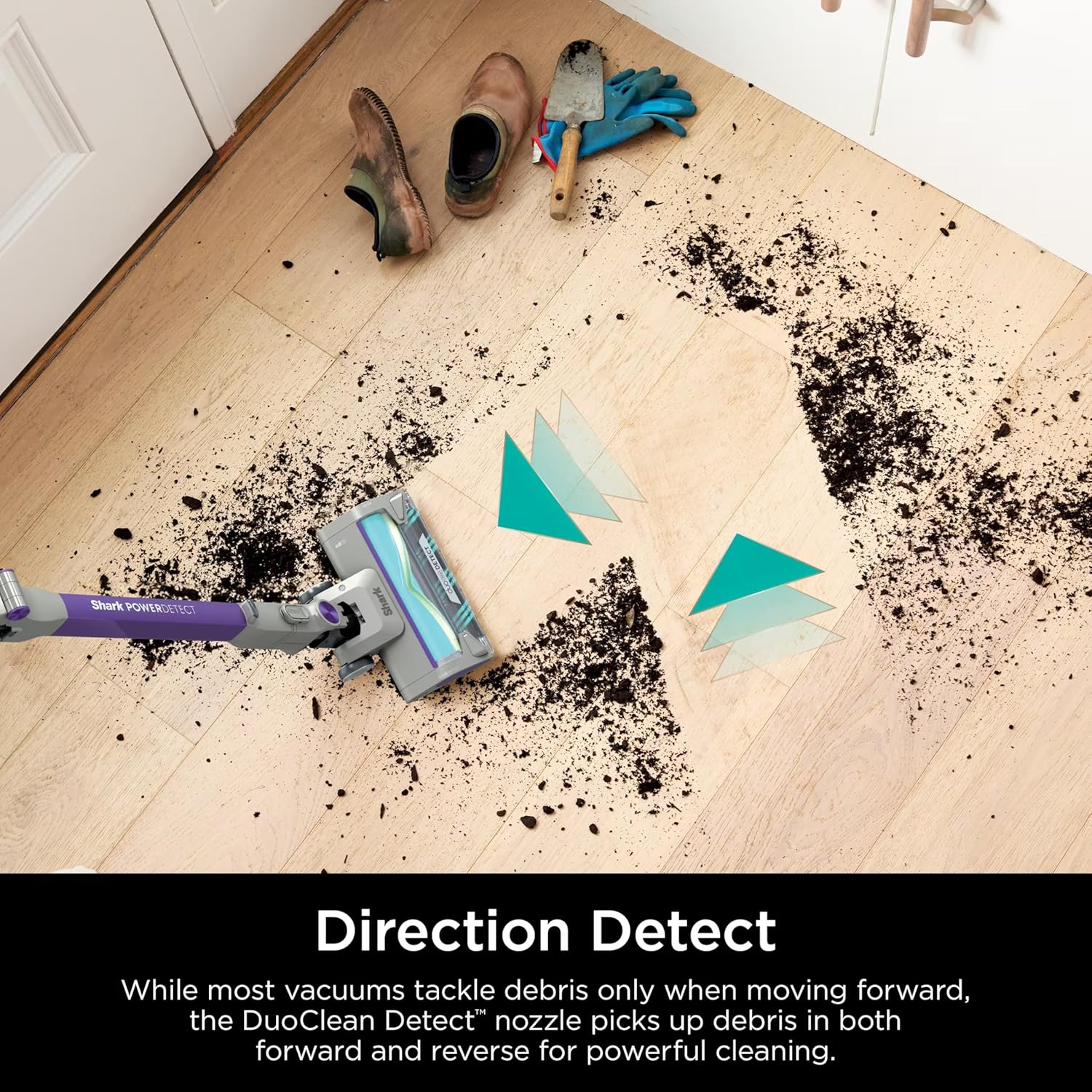 Shark IP1251 PowerDetect Cordless Stick Vacuum, HEPA Filtration, 70-Minute Runtime, Carpet & Hard Floor, Portable, XL Dust Cup, Perfect for Pet Hair, Copper (Renewed)