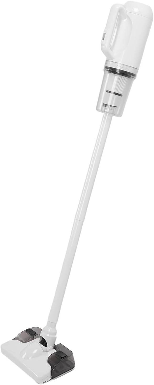 Jiawu Cordless Vacuum Cleaner, 120W 43000pa Power Suction 2 in 1 Stick Vacuum and Mop Combo Rechargeable, Lightweight Self Standing, Versatile for Carpet, Hard Floor, Pet Hair
